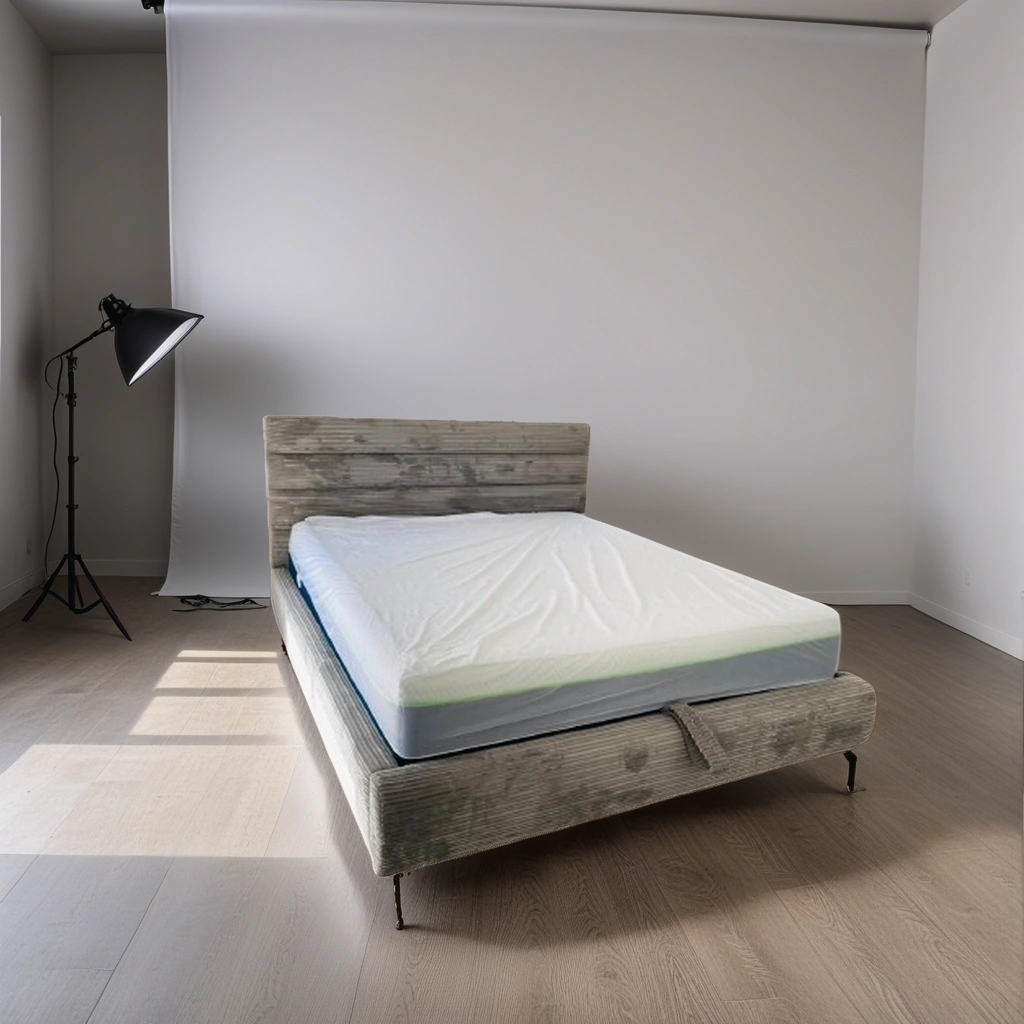 מיטה מרופדת דגם גל פרימיום gal premium במגוון בדים וצבעים