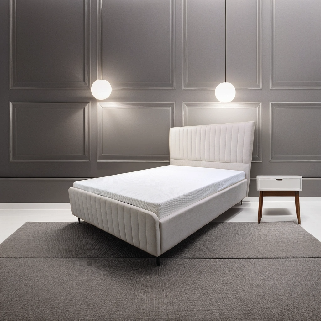 מיטה מרופדת בעיצוב מרשים דגם סוהו - מגוון צבעים לבחירה